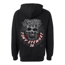 Tony Stewart Smoke Skull Sweatshirt