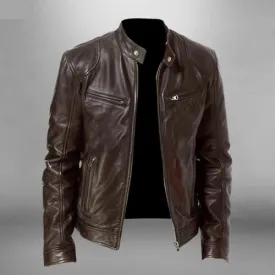 TRENTON - LEATHER MEN'S JACKET