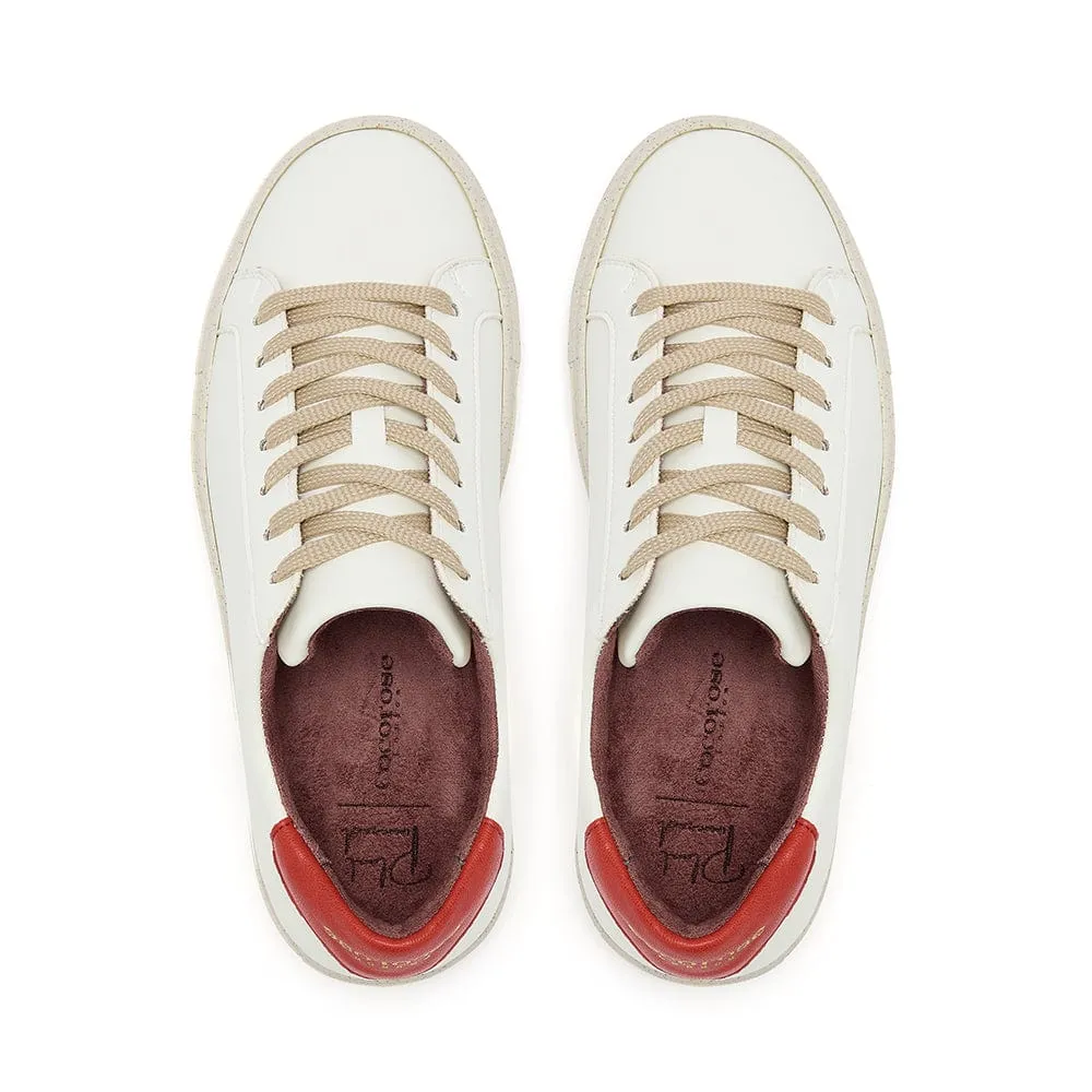 Vegan Kew - White Cactus - Rojo Red Tab