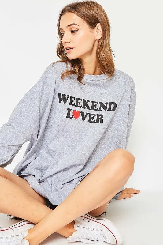 Weekend Lover Sweatshirt