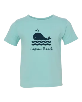 Whale Toon Toddler Tee - Chill