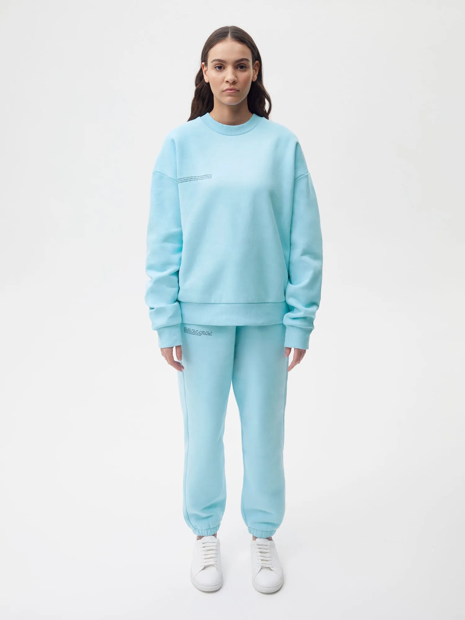 Womens 365 Heavyweight Sweatshirt—celestial blue