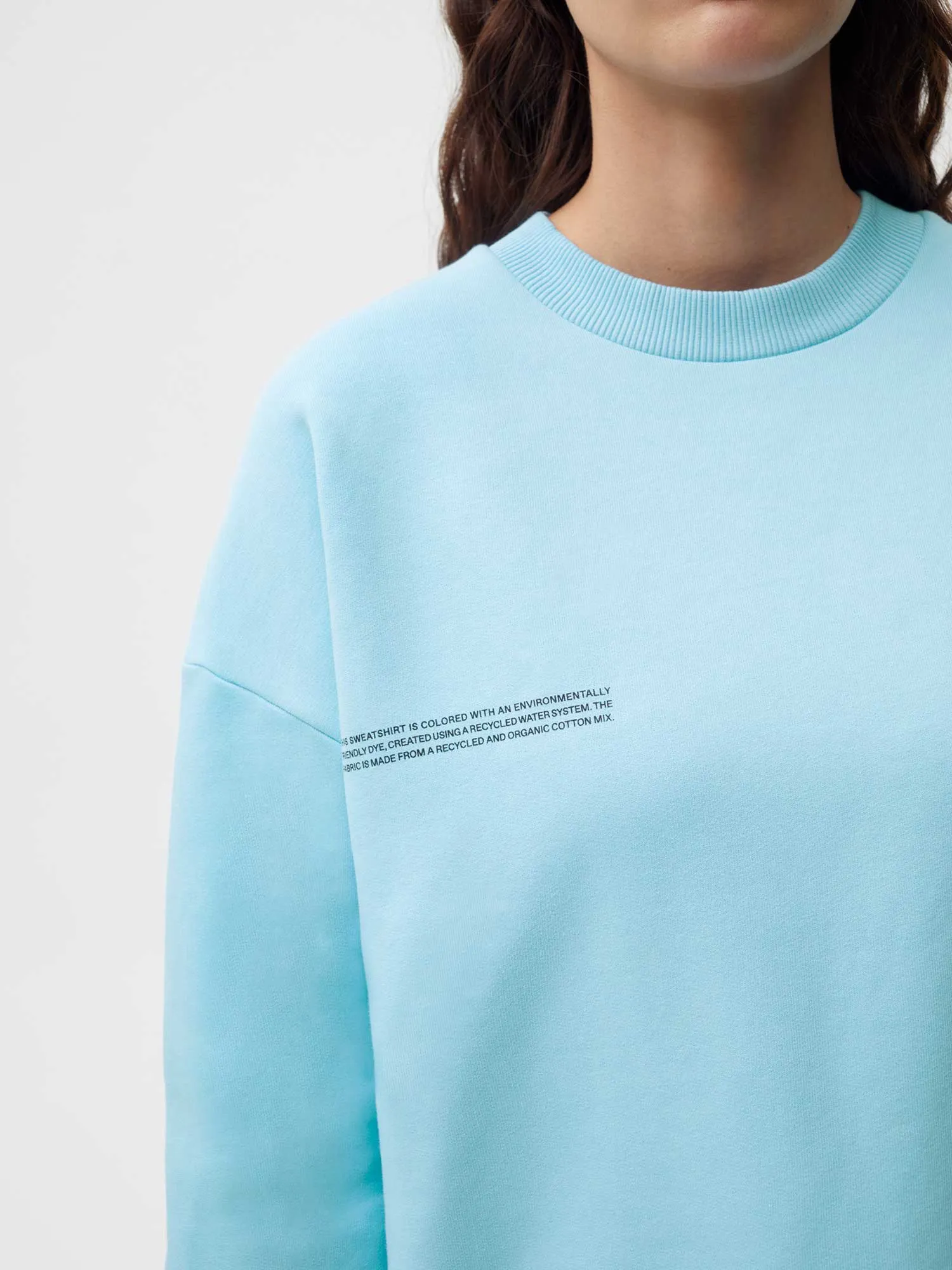 Womens 365 Heavyweight Sweatshirt—celestial blue